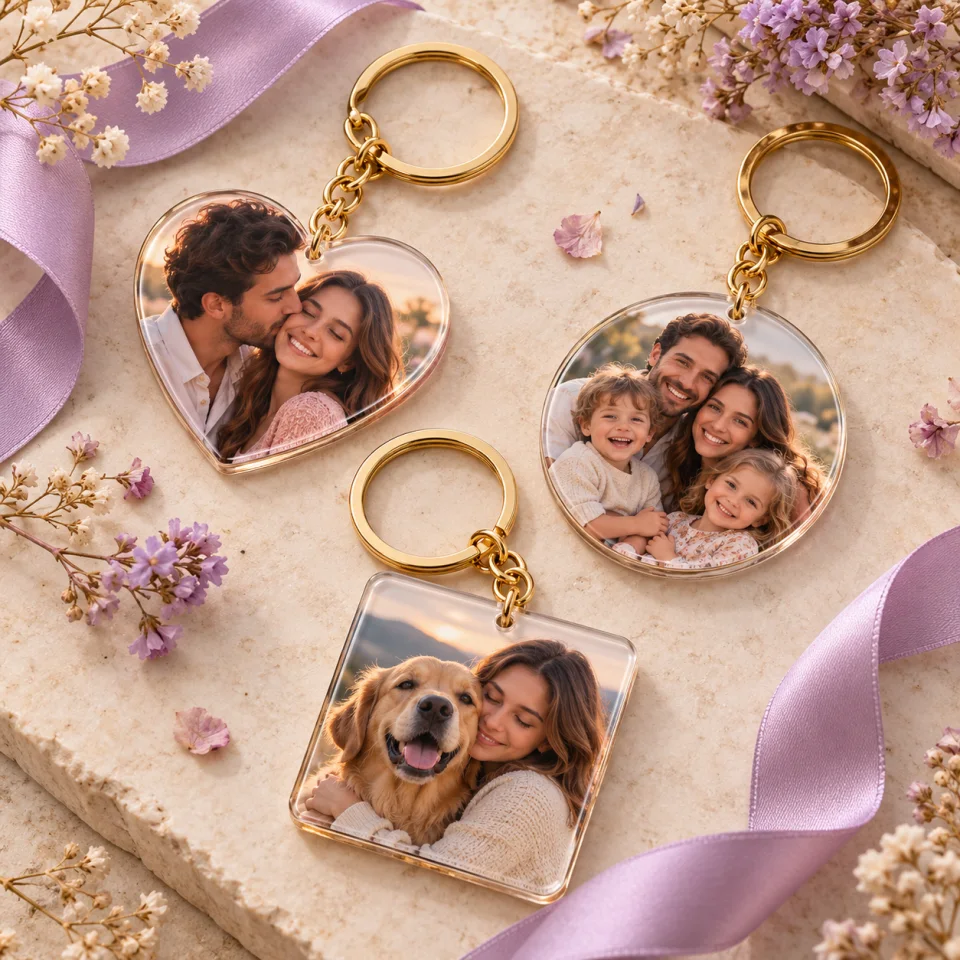 Personalized Photo Keychains